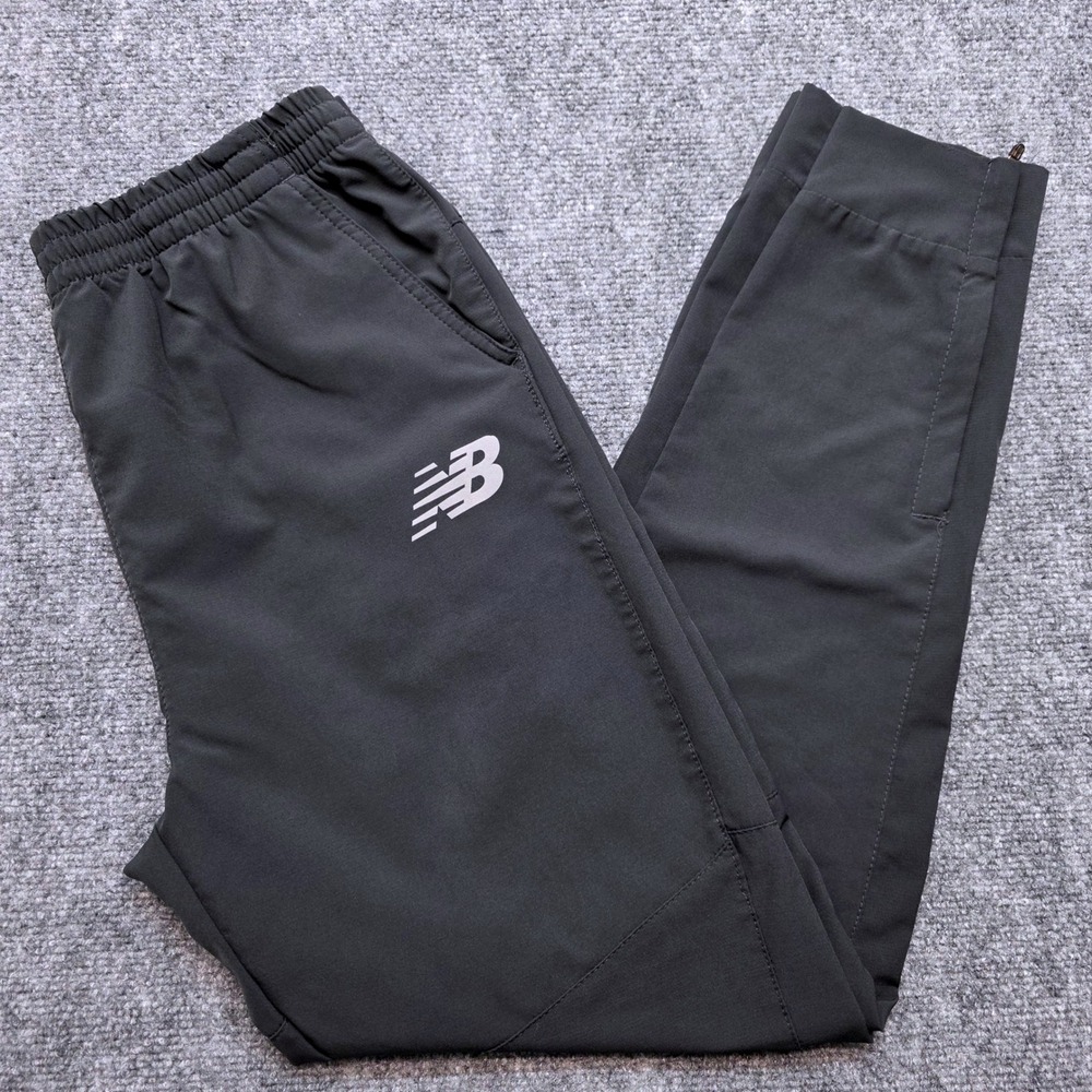 New Balance Men's Large Jogger Pants Dark Gray Athletic Track Running Tapered L
